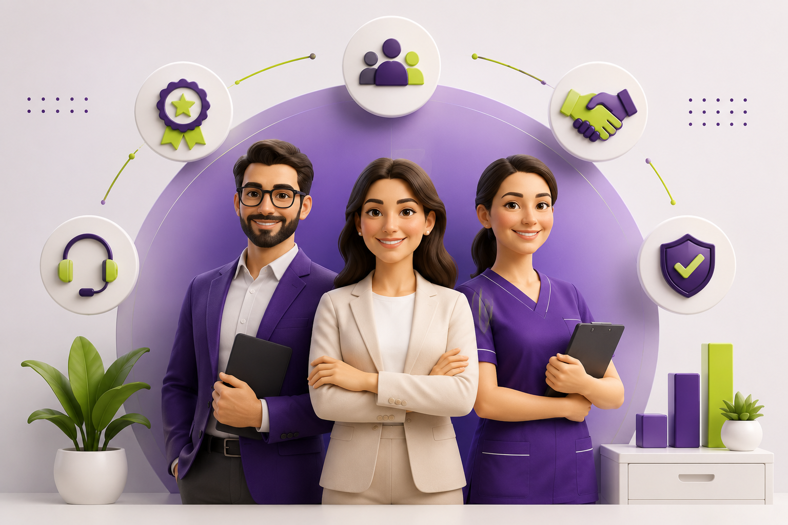 Ninety2 Care team delivering business solutions for care providers